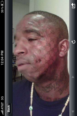 WTF Moment Of The Week: Gucci Mane's Ice Cream Tattoo On His Face