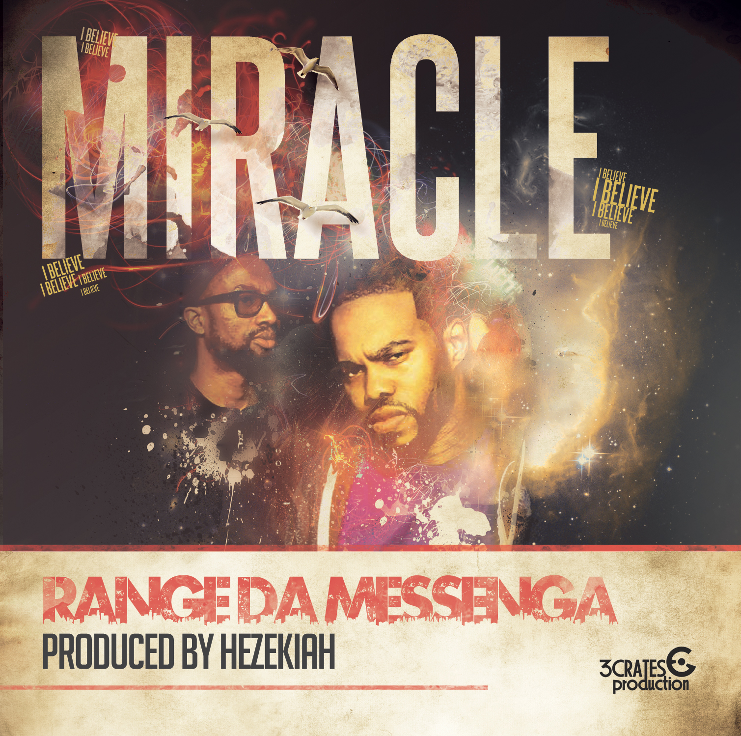 Think on These Things Church Flyer and CD Template