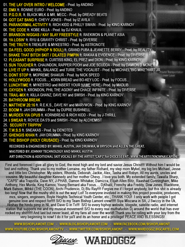 Bishop Lamont – The Layover Track List