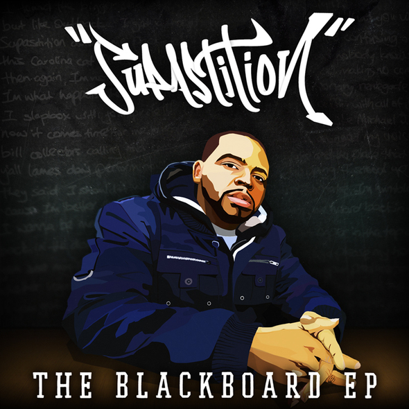 Supastition Blackboard cover