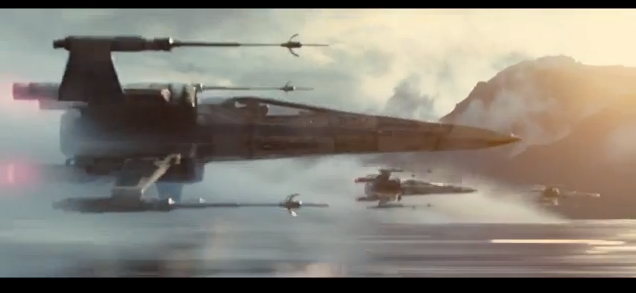 The Force Awakens - X Wing Fighters