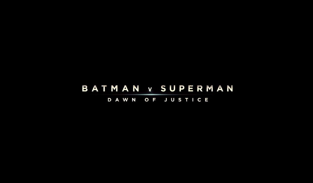 Batman vs. Superman - Dawn Of Justice