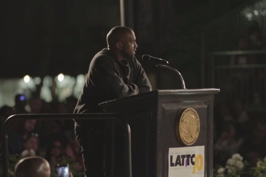 Kanye grad speech