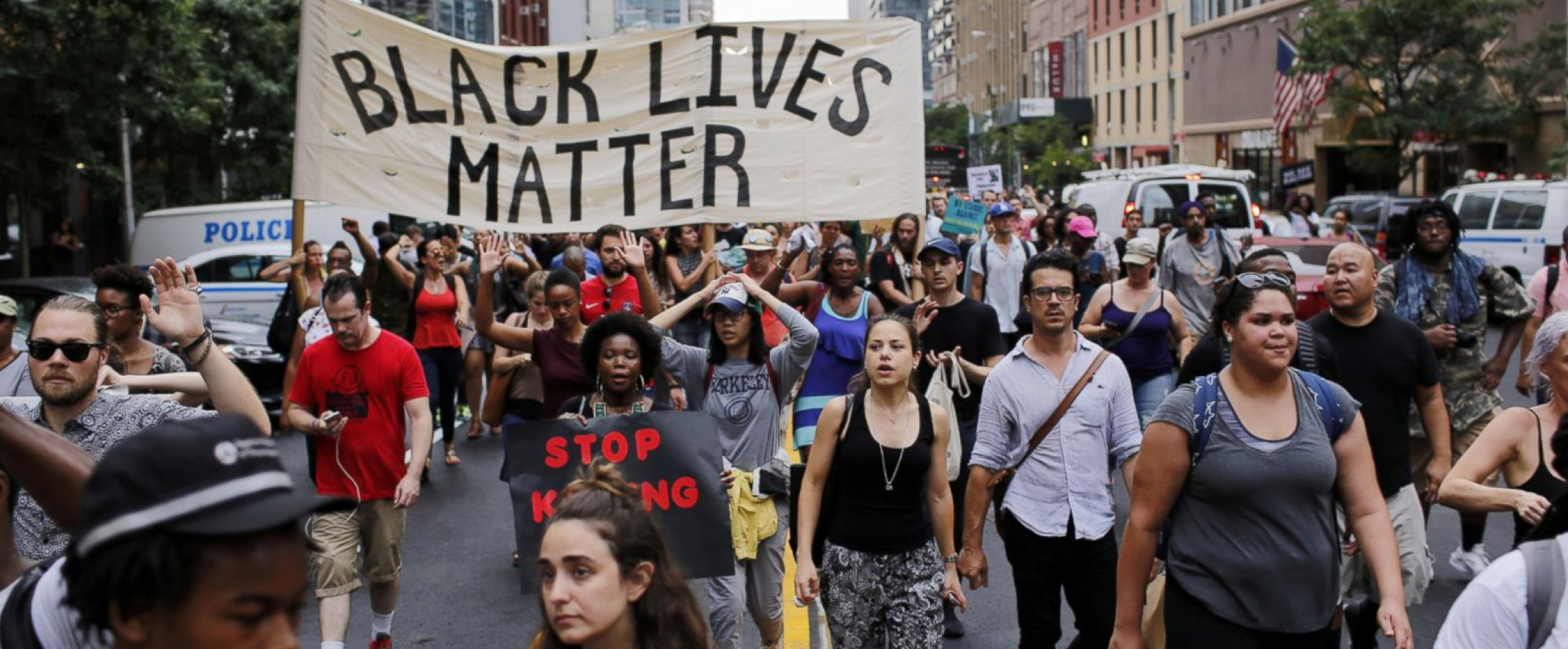 black lives marchers