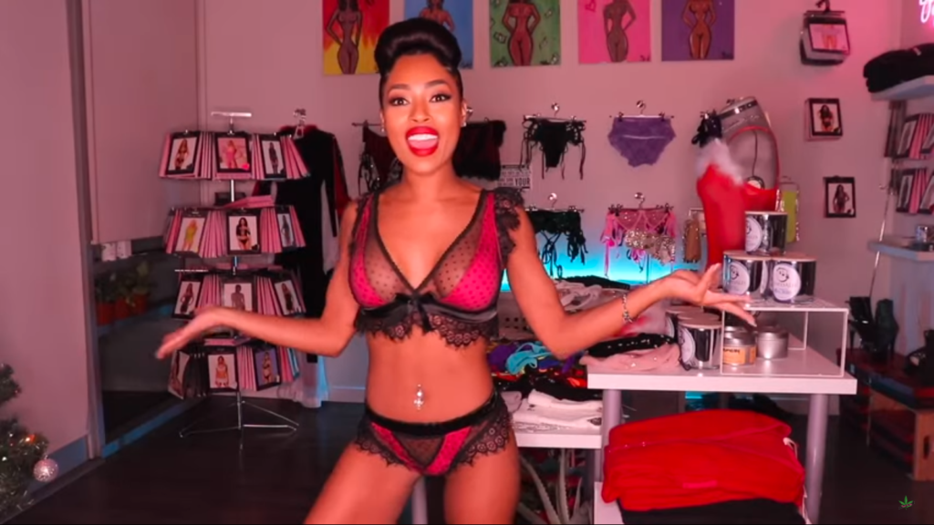 Eye Candy: Ninas420life AKA Nina Ross AKA Nina Galy Sports Some Hot â€˜Stripper Outfitsâ